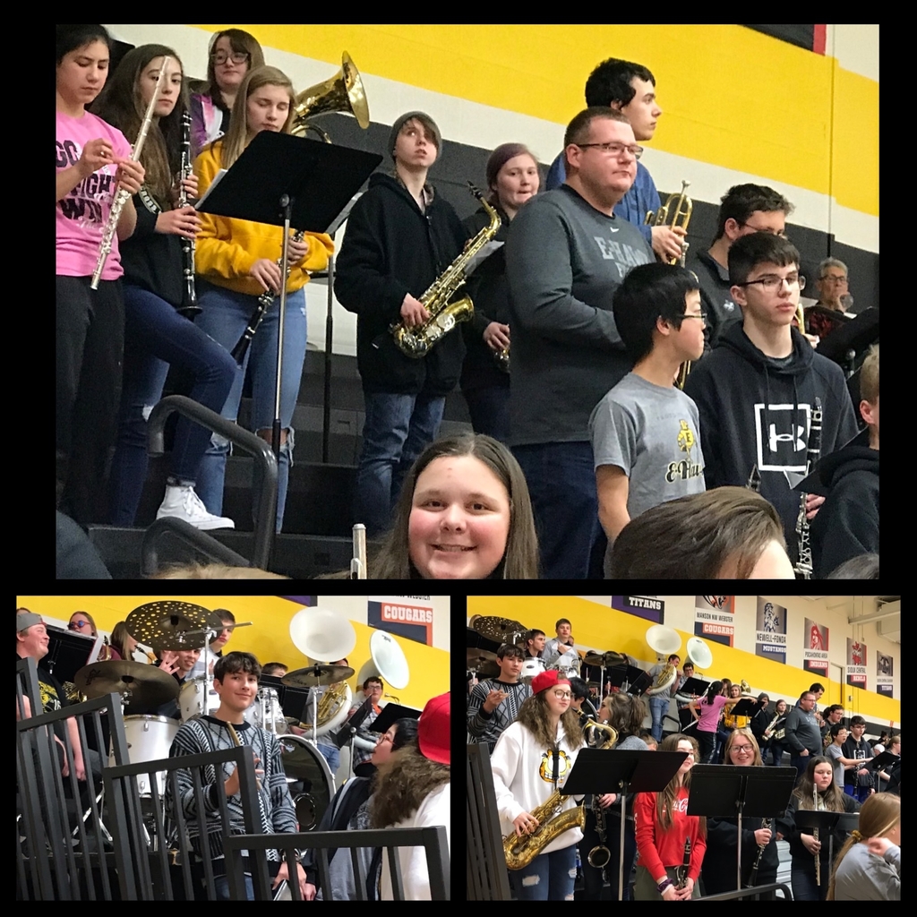 Without the Band, It's Just a Game! EHS Pep Band rocks! #ehawkpride 